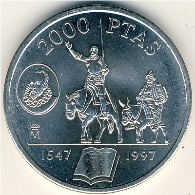 Испания, 2000 песет (1997 г.)