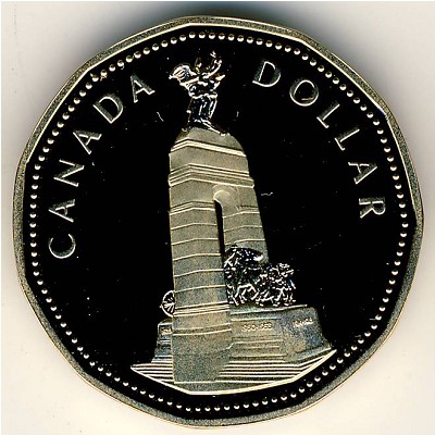 Canada, 1 dollar, 1994