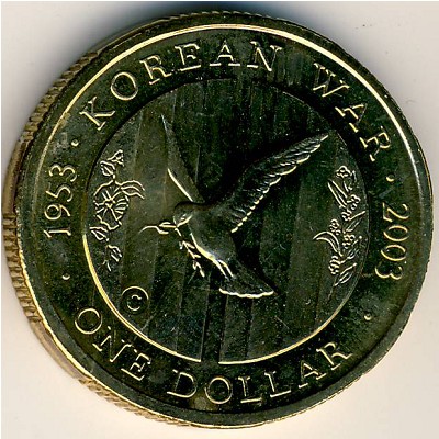 Australia, 1 dollar, 2003