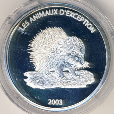 Congo Democratic Repablic, 10 francs, 2003