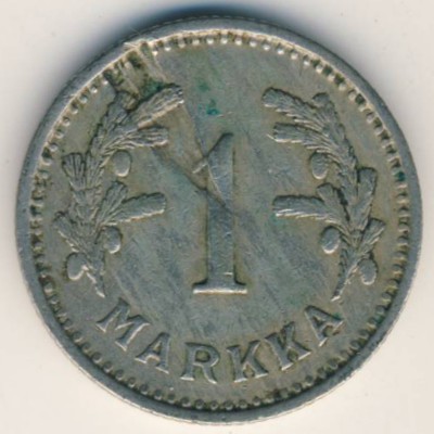 Finland, 1 markka, 1931