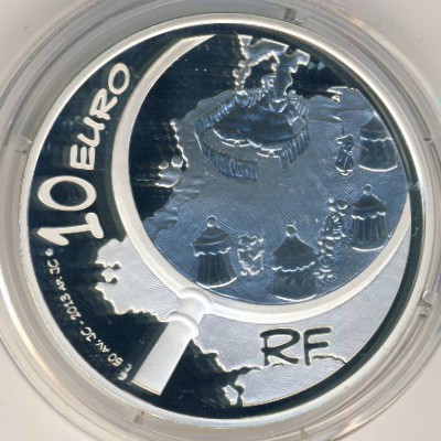 France, 10 euro, 2013