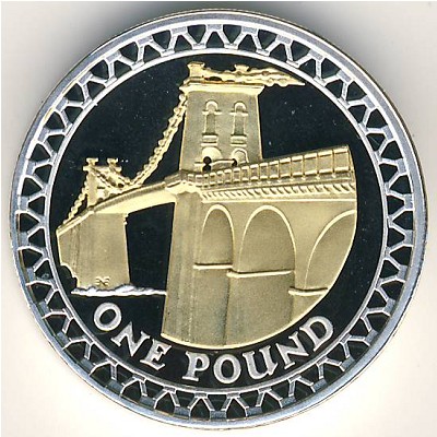 Great Britain, 1 pound, 2008