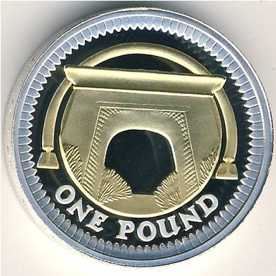 Great Britain, 1 pound, 2008