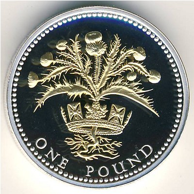 Great Britain, 1 pound, 2008