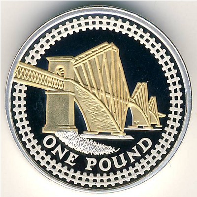 Great Britain, 1 pound, 2008