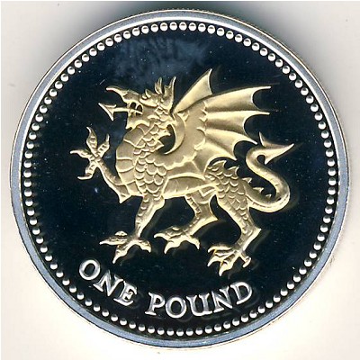 Great Britain, 1 pound, 2008