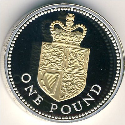 Great Britain, 1 pound, 2008