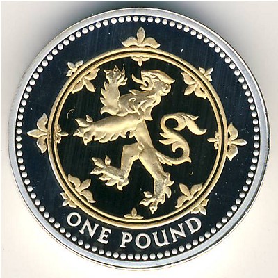 Great Britain, 1 pound, 2008