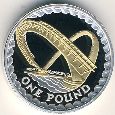 Great Britain, 1 pound, 2008