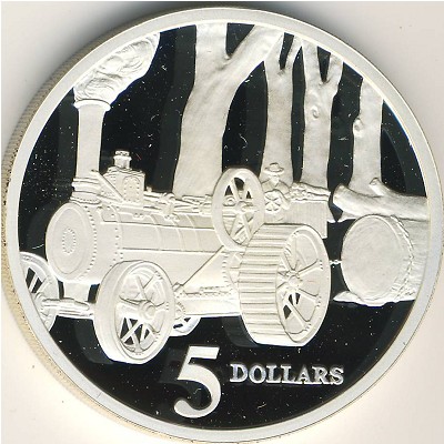 Australia, 5 dollars, 1997