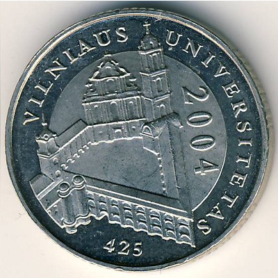 Lithuania, 1 litas, 2004
