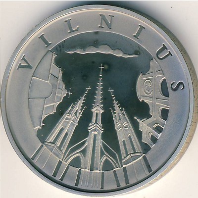 Lithuania, 10 litu, 1998