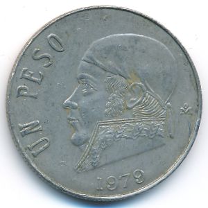 Mexico, 1 peso, 1979