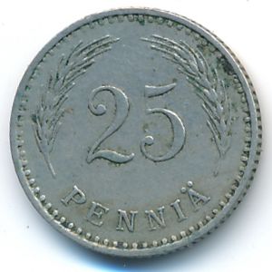 Финляндия, 25 пенни (1926 г.)