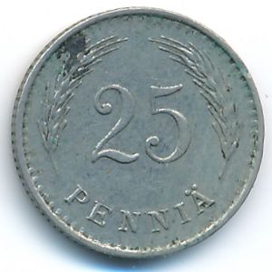 Финляндия, 25 пенни (1937 г.)