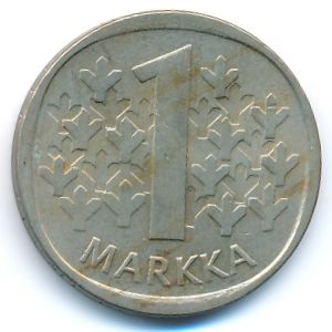 Финляндия, 1 марка (1981 г.)