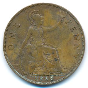 Great Britain, 1 penny, 1928