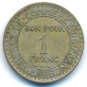 France, 1 franc, 1922