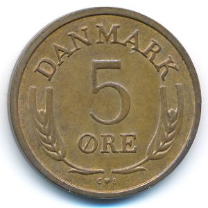 Дания, 5 эре (1969 г.)