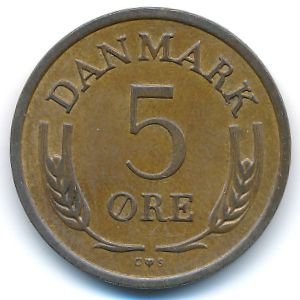 Дания, 5 эре (1969 г.)