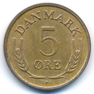 Дания, 5 эре (1971 г.)