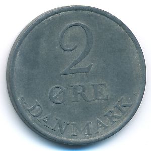 Denmark, 2 ore, 1961