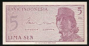 Indonesia, 5 сен, 1964