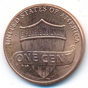 USA, 1 cent, 2012