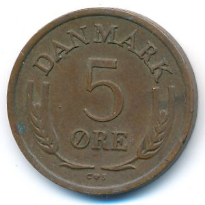 Дания, 5 эре (1964 г.)