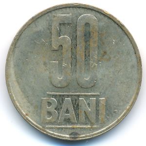 Румыния, 50 бани (2009 г.)