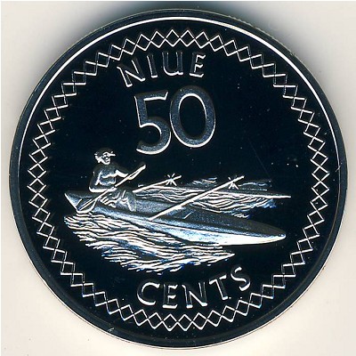 Niue, 50 cents, 2009–2010