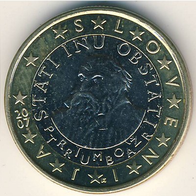 Словения, 1 евро (2007 г.)