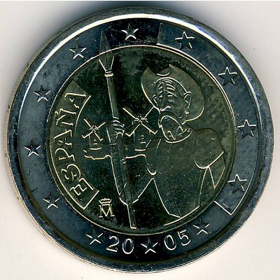 Испания, 2 евро (2005 г.)