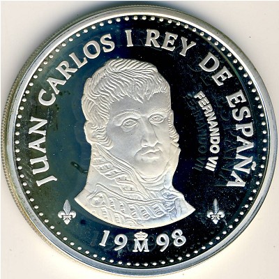 Spain, 2000 pesetas, 1998