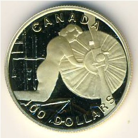 Canada, 100 dollars, 1994