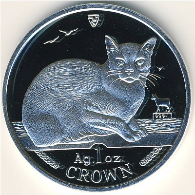 Isle of Man, 1 crown, 1996