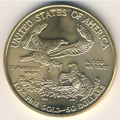 USA, 50 dollars, 1986–2013