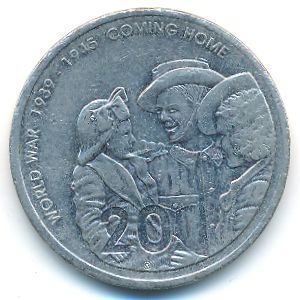 Australia, 20 cents, 2005