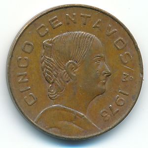 Mexico, 5 centavos, 1973