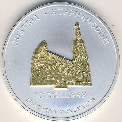 Nauru, 10 dollars, 2005
