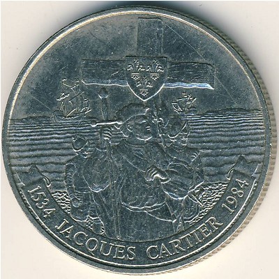 Canada, 1 dollar, 1984
