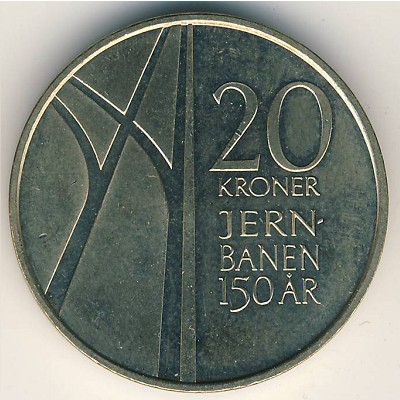 Norway, 20 kroner, 2004