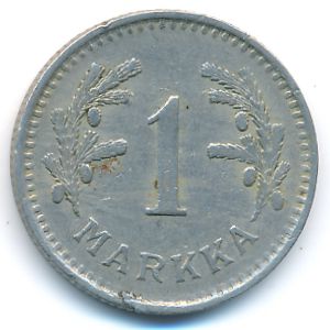 Finland, 1 markka, 1929