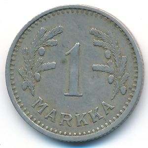 Finland, 1 markka, 1930