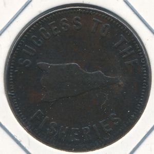 Prince Edward Island, 1/2 penny, 1857–1860