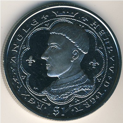 Virgin Islands, 1 dollar, 2007