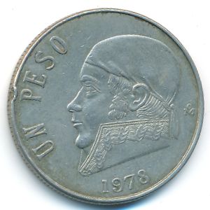 Mexico, 1 peso, 1978