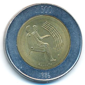 Сан-Марино, 500 лир (1986 г.)