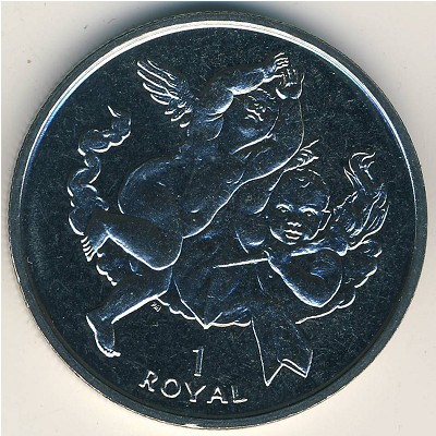 Gibraltar, 1 royal, 2001